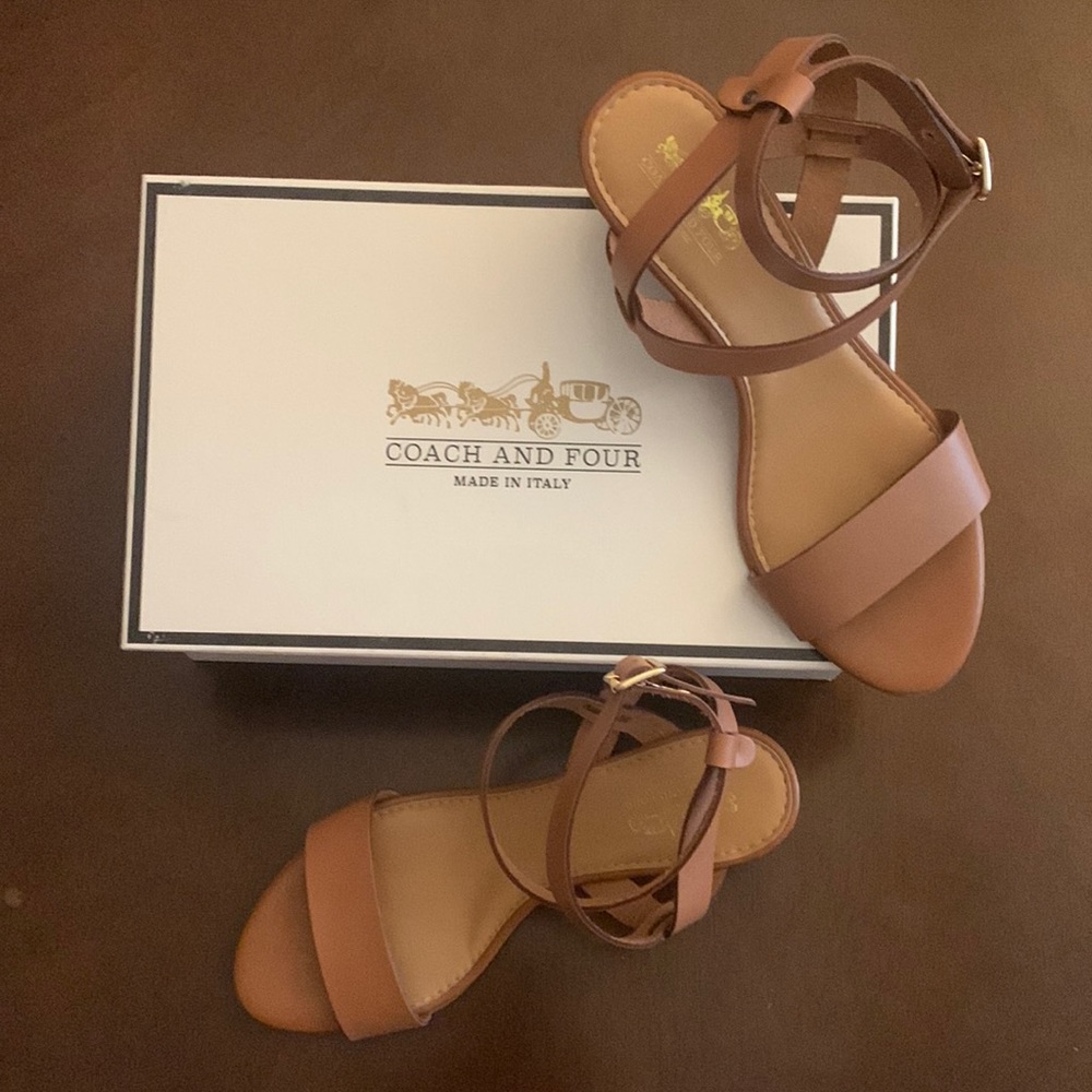 Coach and Four Verona Wedge Sandal